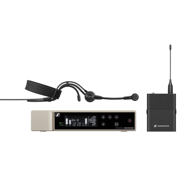 SENNHEISER EW-D ME3 SET (T12) ヘッドマイクセット (ME 3付属) 安...