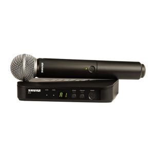 SHURE BLX24/SM58 安心の日本正規品！ BLX24J/SM58-JB ワイヤレスマイクセット｜sunmuse