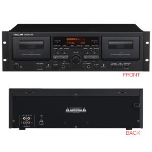 【美品】TASCAM 202MKⅥ タスカム ダブルカセットデッキ TASCAM TASCAM(タスカム) 202MKVII 業務用ダブルカセットデッキ【6月2