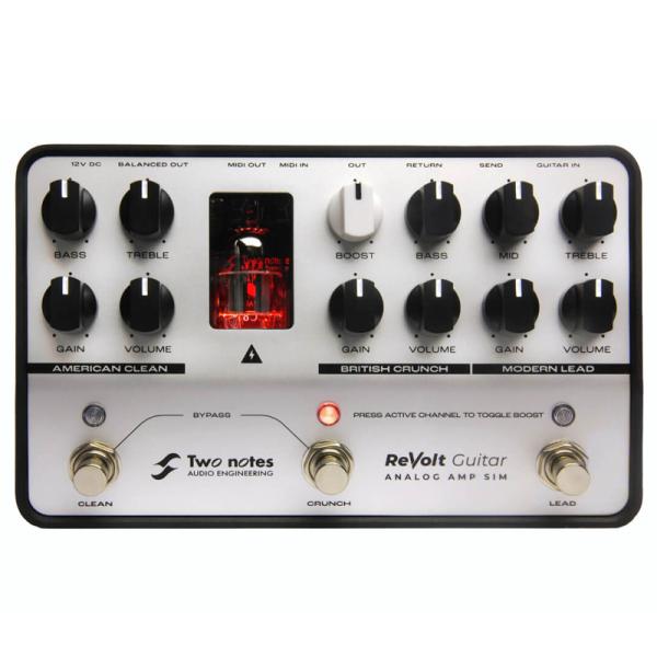 TWO NOTES REVOLT GUITAR オールアナログ・アンプ・キャビネットシミュレーター ...