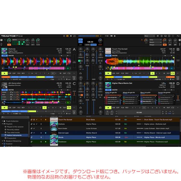 NATIVE INSTRUMENTS TRAKTOR PRO 4 ダウンロード版 安心の日本正規品！