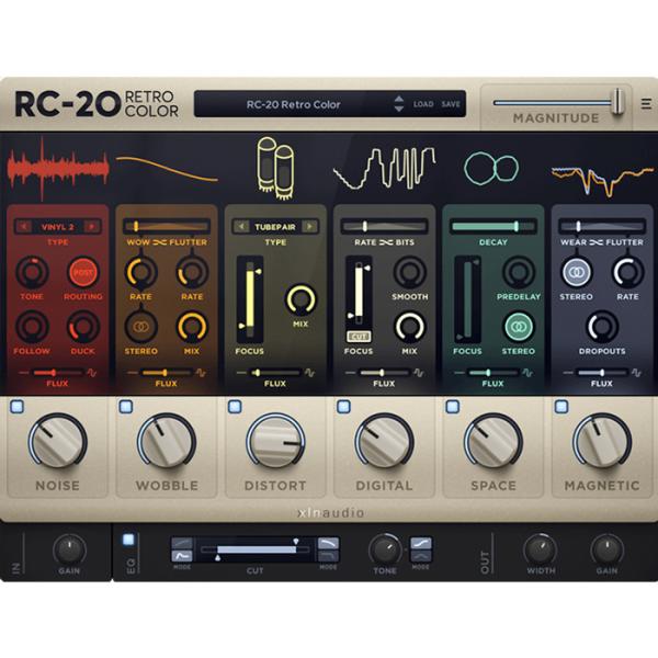 XLN AUDIO RC-20 Retro Color ダウンロード版 【最短当日シリアルPDF納品...