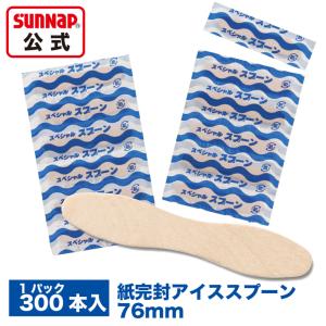 個包装アイス スプーン 木製 6連×50シート ...の商品画像