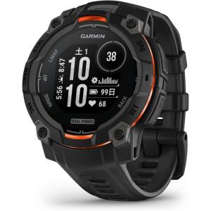 GARMIN（ガーミン） Instinct 3 Tactical AMOLED 50mmサイズ Black 010