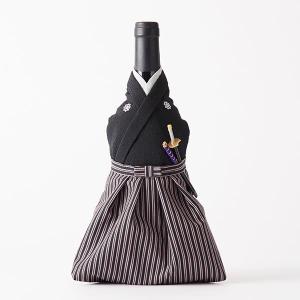 Kimono 着物 ボトルカバー 「坂本龍馬モデル」 侍ライン