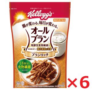 ケロッグ オールブラン ブランリッチ 250g×6袋 機能性表示食品 日本ケロッグ  kellogg's シリアル｜sunnetonline