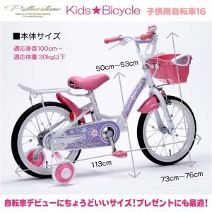 マイパラス 子供用自転車 16インチ MD-1...の詳細画像3