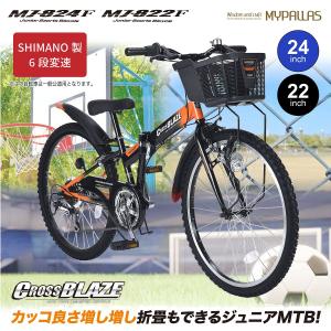 マイパラス 子供用自転車 22インチ MJ82...の詳細画像1