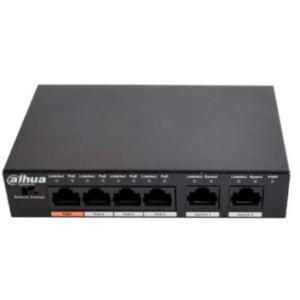 DH-S300C-4ET2ET-6APWR 4+2PortPOEハブ