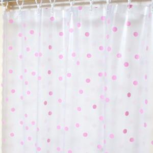 ポップカラー シャワーカーテン ピンク 120×...の商品画像