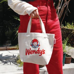 トートバッグ Wendy's ウェンディーズ かわいい ポップ アメリカン