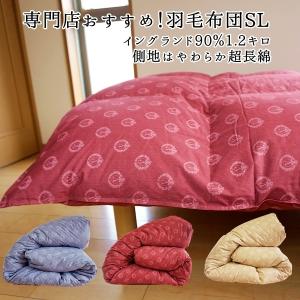 羽毛布団 合い 合掛け布団 シングル 春 秋 用 気密性の良い住宅向け