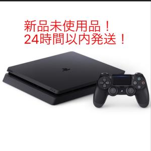 新品未使用品　ps4 PlayStation 4 ジェット・ブラック 500GB (CUH-2200AB01)｜sunny-shop-store