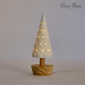 horn please クリスマス LEDライト POTTERY ツリー レース LED hornplease 志成販売 ホーンプリーズ 北欧｜sunny-style