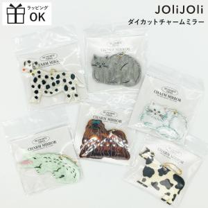 ミラー コンパクトミラー ハンドミラー 手鏡 鏡 チャームミラー チャーム スライド式 スライドミラー JOliJOli FT