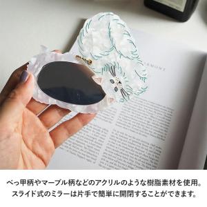 ミラー コンパクトミラー ハンドミラー 手鏡 ...の詳細画像2