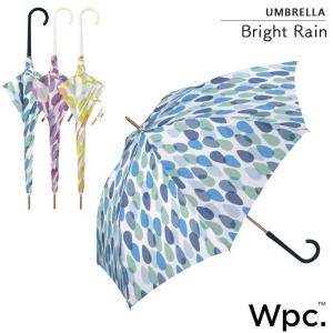 雨傘 長傘 ブライトレイン 58cm レディース wpc. ワールドパーティー 晴雨兼用 紫外線 はっ水加工 UVカット 通勤 通学 軽量