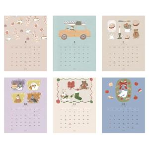 【ご予約8月下旬入荷予定】 カレンダー 202...の詳細画像3