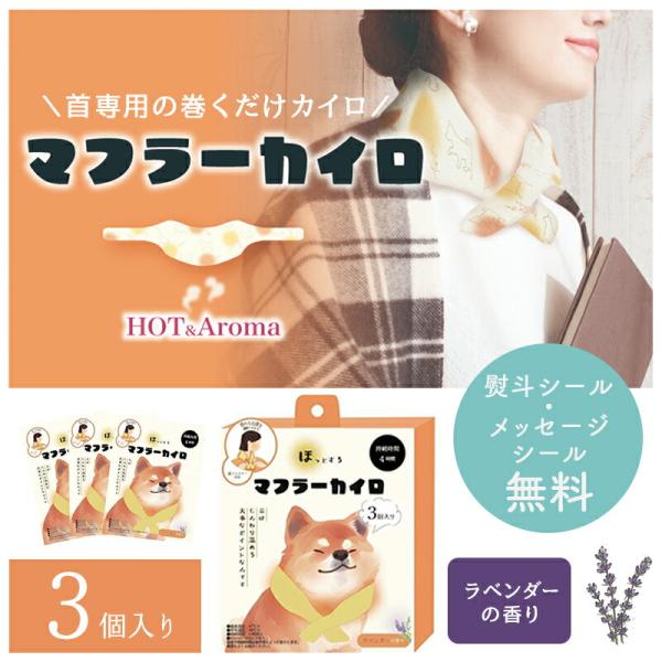 プチギフト 退職 引越 ご挨拶 雑貨 お配りギフト マフラーカイロ 3個 カイロ 【メッセージシール...