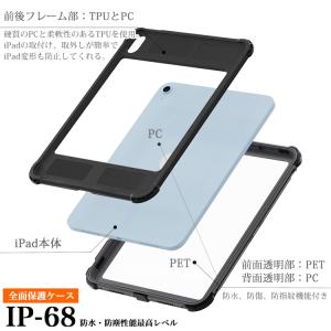 ipad ケース 防水 防塵 IP68取得 耐...の詳細画像5