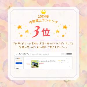 ペット 墓石 メモリアルプレート 写真入り 選...の詳細画像1