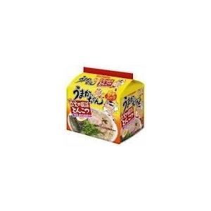 うまかっちゃん 熊本 火の国流 とんこつ 香ばしにんにく風味 5個