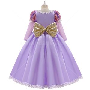 ラプンツェル ドレス ハロウィン コスプレ 衣...の詳細画像2