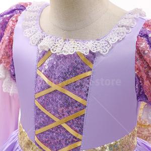 ラプンツェル ドレス ハロウィン コスプレ 衣...の詳細画像3