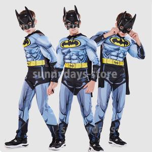 バットマン コスプレ 衣装 マスク 付き Ba...の詳細画像2