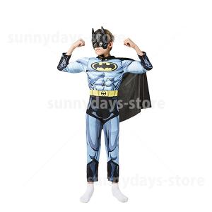 バットマン コスプレ 衣装 マスク 付き Ba...の詳細画像4