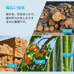 高枝切り電動チェーンソー 充電式 チェーンソー...の詳細画像5