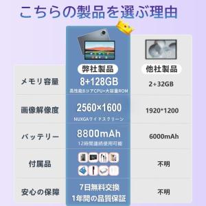 タブレット PC 本体 Android14 1...の詳細画像3
