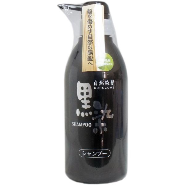 白髪染め シャンプー 黒染 ヘアシャンプー 500mL (K)