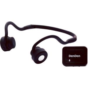 ワイヤレスヘッドホン 骨伝導 Bluetooth ヘッドホン ヘッドフォン 集音器付 DenDen DenDen01 (S)｜sunnyforest