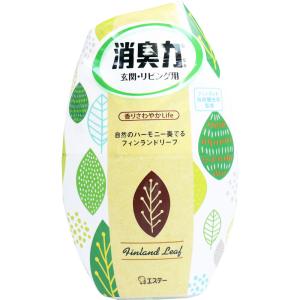 消臭剤 強力 部屋用 お部屋の消臭力 玄関・リビング用 フィンランドリーフ 400mL (K)｜sunnyforest