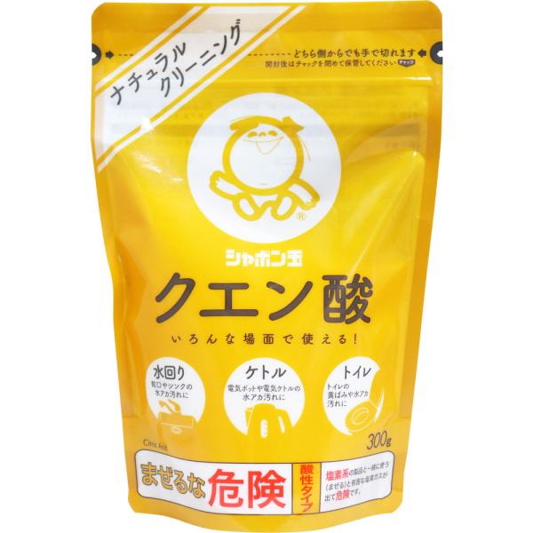 お風呂 洗剤 シャボン玉 クエン酸 300g (K)