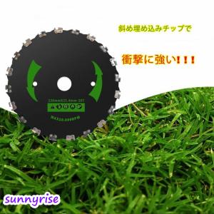草刈り機 替え刃 230mm チップソー 草刈...の詳細画像1