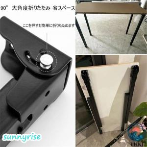 サポート式折りたたみテーブル脚 4本セット D...の詳細画像5