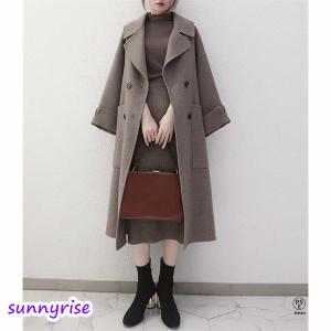 カシミヤコート レディース スーパーロングコー...の詳細画像4