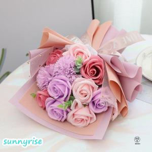 ソープフラワー ギフト 花 プレゼント 花束 ...の詳細画像4