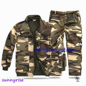 防寒着 上下セット メンズ 迷彩服 サバゲー ...の詳細画像4
