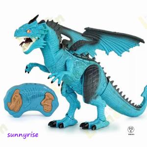 恐竜 リモコンと電気スプレードラゴン 恐竜スプレー 45cm 子供 おもちゃ 誕生日 プレゼント ドラゴン玩具 ラジコンドラゴン フィギュア