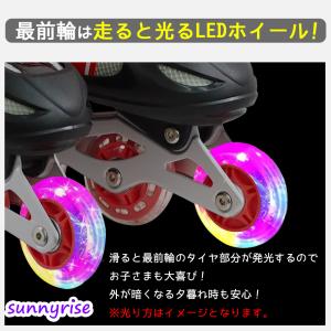 インラインスケート 子供 ジュニア キッズ 大...の詳細画像5