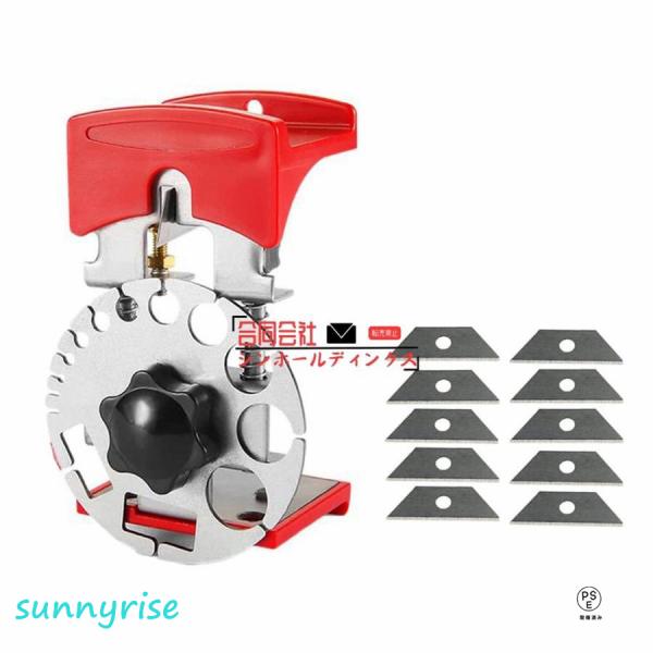 皮むき機 工具 ケーブルストリッパー 替え刃付き 銅線被覆剥き機 電線皮むき機 手動 剥線機 配線用...