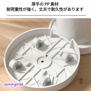 観葉植物 台 植木鉢 受け皿 キャスター付き ...の詳細画像2