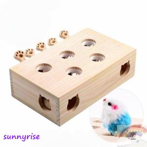 【人気商品】　猫 おもちゃ もぐらたたき 猫じゃらし モグラ叩き 猫遊び キャット 玩具 ペット グッズ 運度不足 ストレス 解消
