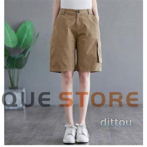 ショートパンツ レディース カーゴパンツ ショ...の詳細画像5