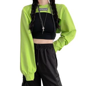 ダンス衣装 キッズ セットアップ 2点セット トップスレデイース