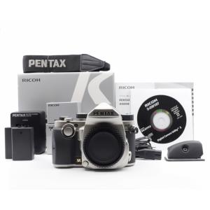 ＜良品＞PENTAX デジタル一眼レフカメラ KP ボディ シルバー　シャッター回数4869枚！｜sunnys-camera