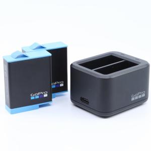 ＜良品＞ GoPro純正 デュアルバッテリーチャージャー HERO9 10 ブラック用｜sunnys-camera